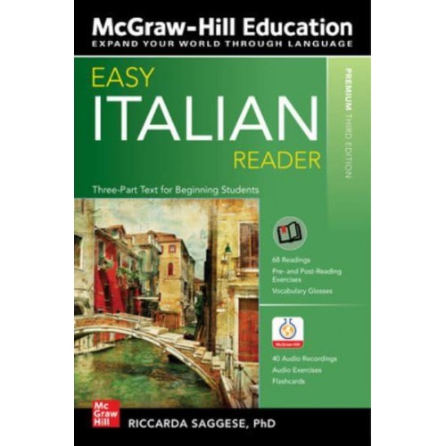 Easy Italian Reader A Three-Part Text for Beginning Students - Easy Reader Series