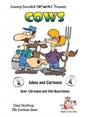 Cows -- Jokes and Cartoons In Black + White