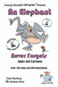 Elephant 1 -- Twinkle Toes -- Jokes and Cartoons In Black + White