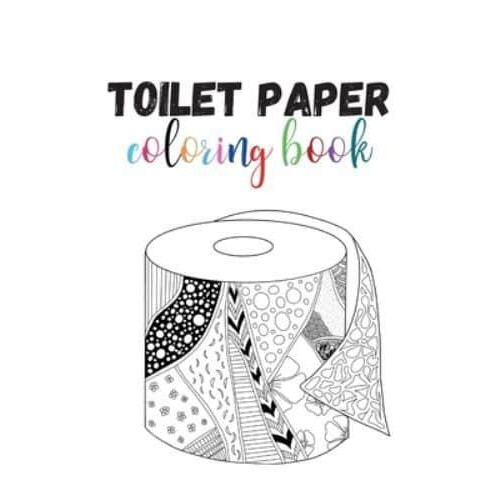 Toilet Paper Coloring Book