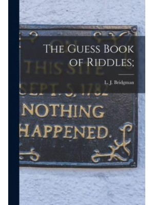 The Guess Book of Riddles;