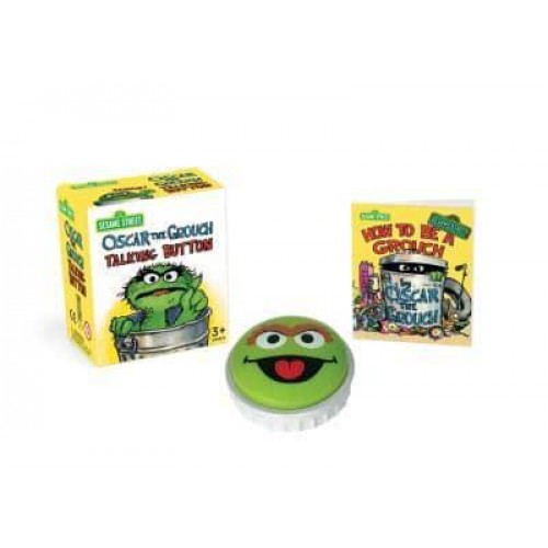 Sesame Street: Oscar the Grouch Talking Button - RP Minis