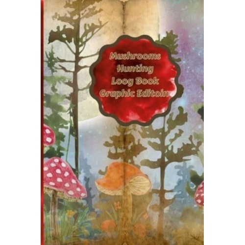 Mushrooms Hunting Log Book Graphic