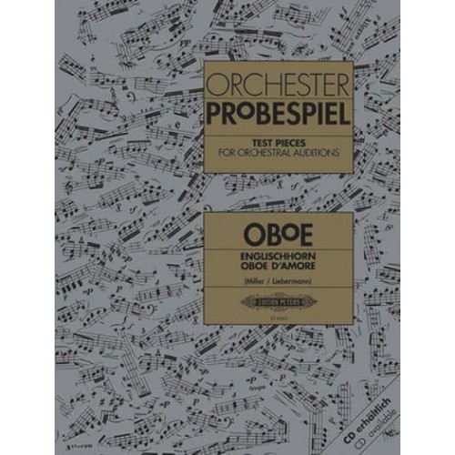 Test Pieces for Orchestral Auditions -- Oboe, Cor Anglais, Oboe d'Amore Audition Excerpts from the Concert and Operatic Repertoire - Edition Peters