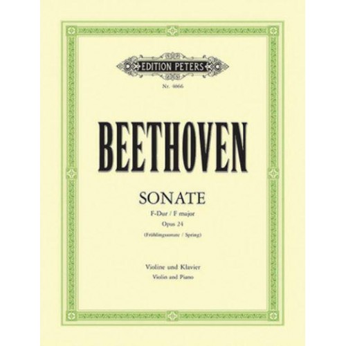 Violin Sonata No. 5 in F Op. 24 Spring - Edition Peters