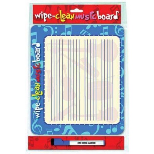 Wipe Clean Music Board Landscape Edition