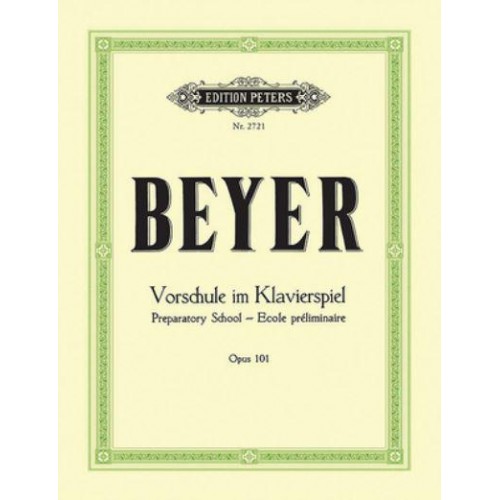 Elementary Method for Piano Op. 101 - Edition Peters