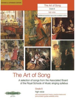 The Art of Song, Grade 8 (High Voice) A Selection of Songs from the Abrsm Syllabus - Edition Peters