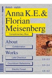 Anna K.E. & Florian Meisenberg Complimentary Blue - Kerber Verlag