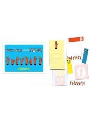 Wacky Waving Inflatable Tube Guy Sticky Notes 488 Notes to Stick and Share