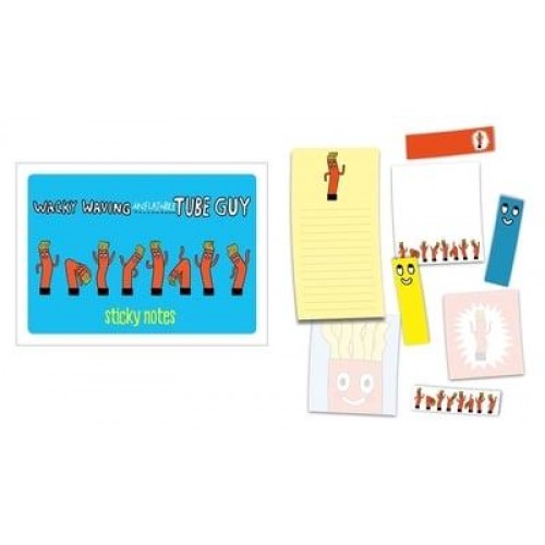 Wacky Waving Inflatable Tube Guy Sticky Notes 488 Notes to Stick and Share
