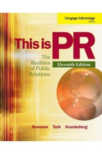 This Is PR The Realities of Public Relations - Wadsworth Series in Mass Communication and Journalism