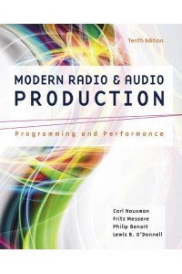 Modern Radio and Audio Production Programming and Performance