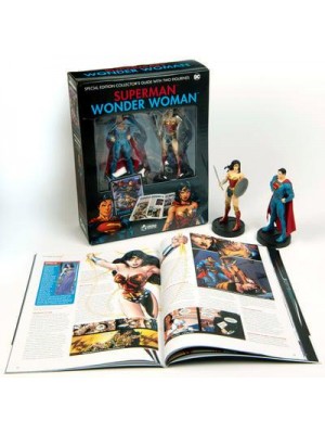 Superman and Wonder Woman Plus Collectibles