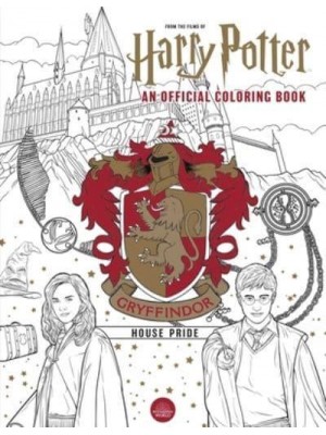 Harry Potter: Gryffindor House Pride: The Official Coloring Book (Gifts Books for Harry Potter Fans, Adult Coloring Books) - Harry Potter