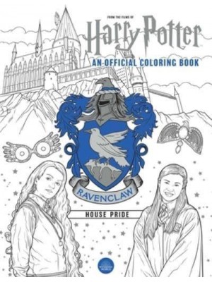 Harry Potter: Ravenclaw House Pride: The Official Coloring Book (Gifts Books for Harry Potter Fans, Adult Coloring Books) - Harry Potter