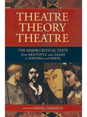 Theatre, Theory, Theatre - Applause Books
