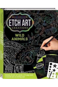 Kaleidoscope Etch Art Creations: Wild Animals and More - Kaleidoscope