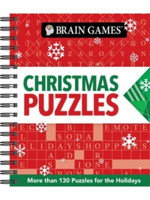 Brain Games - Christmas Puzzles 120 Mixed Puzzles for the Holidays - Brain Games