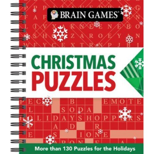 Brain Games - Christmas Puzzles 120 Mixed Puzzles for the Holidays - Brain Games