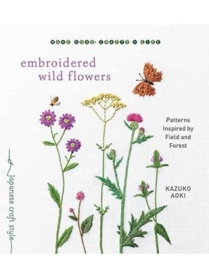 Embroidered Wild Flowers Patterns Inspired by Field and Forest