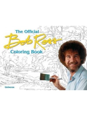 The Official Bob Ross Coloring Book