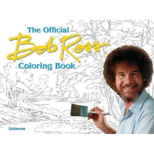 The Official Bob Ross Coloring Book