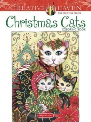 Creative Haven Christmas Cats Coloring Book - Creative Haven