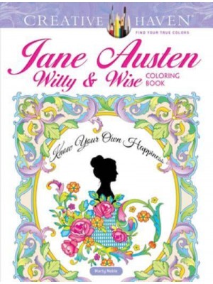 Creative Haven Jane Austen Witty & Wise Coloring Book - Creative Haven