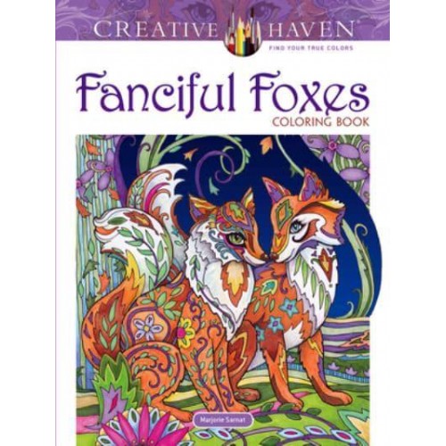 Creative Haven Fanciful Foxes Coloring Book - Creative Haven