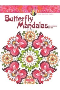 Creative Haven Butterfly Mandalas Coloring Book - Creative Haven