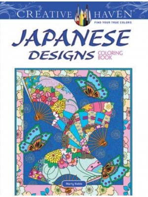 Creative Haven Japanese Designs Coloring Book - Creative Haven