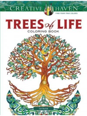 Creative Haven Trees of Life Coloring Book - Creative Haven