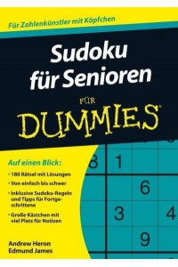 Sudoku Für Senioren Für Dummies - Für Dummies