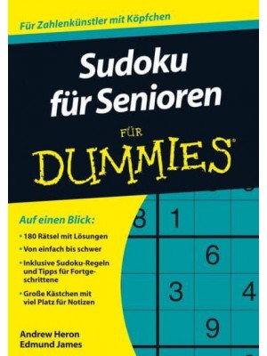 Sudoku Für Senioren Für Dummies - Für Dummies