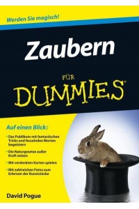 Zaubern fÃ¼r Dummies - Für Dummies