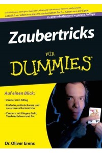 Zaubertricks Für Dummies - Für Dummies