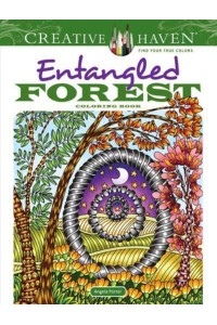 Creative Haven Entangled Forest Coloring Book - Creative Haven
