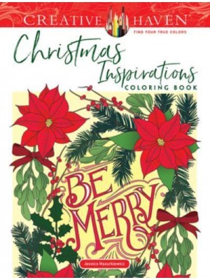Creative Haven Christmas Inspirations Coloring Book - Creative Haven