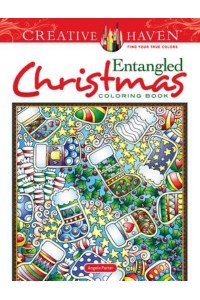 Creative Haven Entangled Christmas Coloring Book - Creative Haven