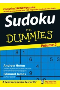 Sudoku For Dummies, Volume 2