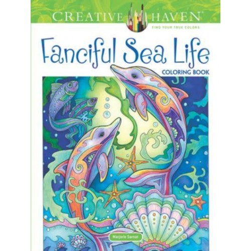 Creative Haven Fanciful Sea Life Coloring Book - Creative Haven