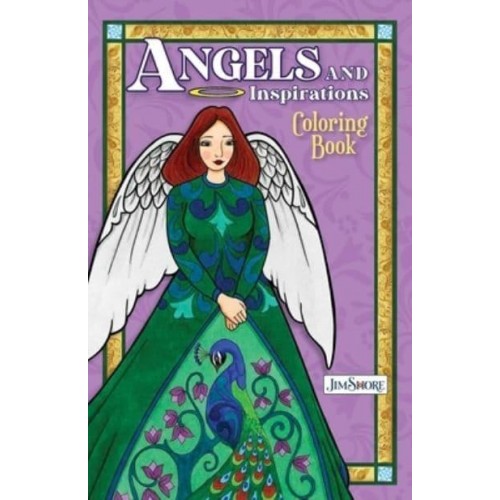 Jim Shore Angels and Inspirations Coloring Book