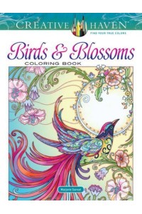 Creative Haven Birds and Blossoms Coloring Book - Creative Haven
