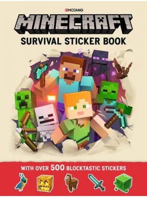 Minecraft Survival Sticker Book An Official Minecraft Book From Mojang