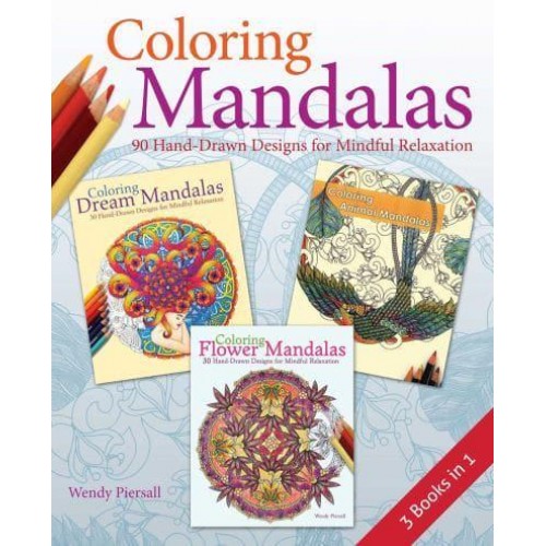 Coloring Mandalas 3-In-1 Pack