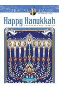 Creative Haven Happy Hanukkah Coloring Book - Creative Haven