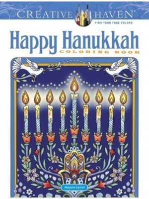 Creative Haven Happy Hanukkah Coloring Book - Creative Haven