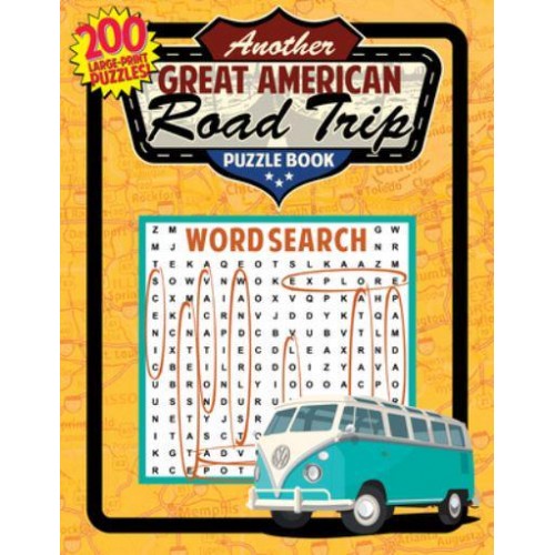 Another Great American Road Trip Puzzle Book - Great American Puzzle Books