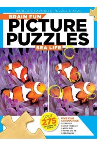 Brain Fun Picture Puzzles: Sea Life